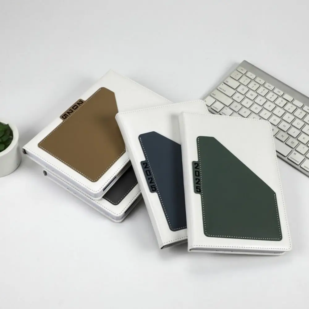 Programma annuale 2025 Notebook A5 Programma Diario 365 giorni Efficienza Notebook Portatile 312 pagine Agenda Pianificazione Blocco note