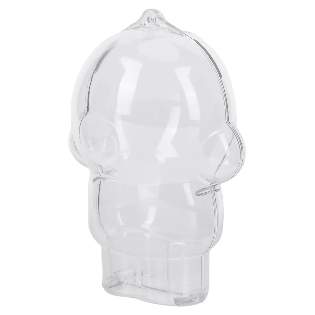 1/2 SZT. Przezroczyste etui ochronne na lalkę Skull Panda Winter Movement SP, przezroczysty przenośny organizer na kable