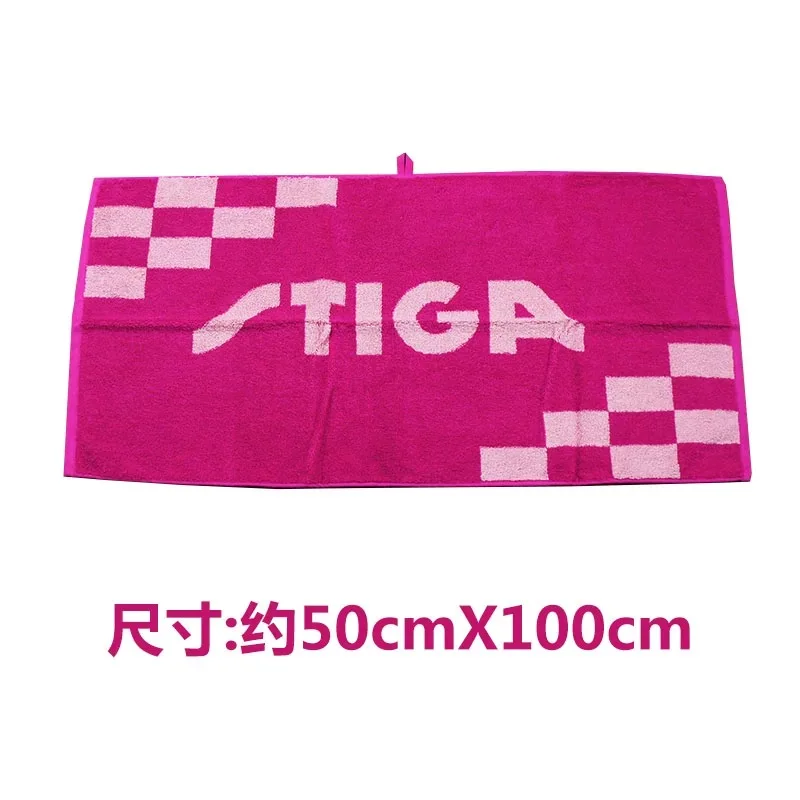 Stiga Sports Towel Fitness Sweat Speed Dry Professional Table Tennis Washcloth 100% Cotton Original Stiga table tennis towel