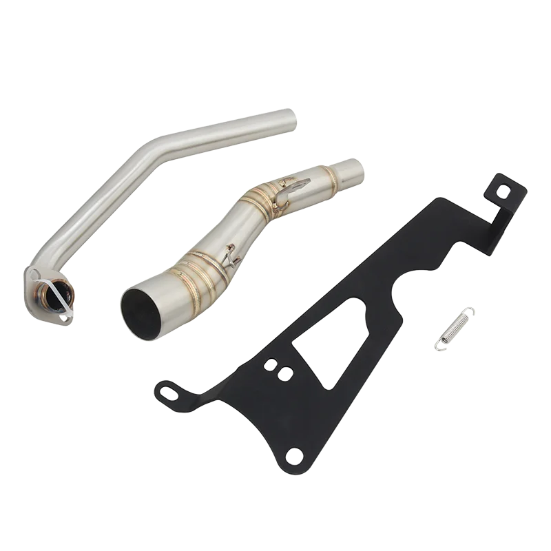 Slip On For Honda Cross Cub110 CC110 2018 - 2023 Motorcycle Exhaust Escape Moto Systems Modified System Front Middle Link Pipe