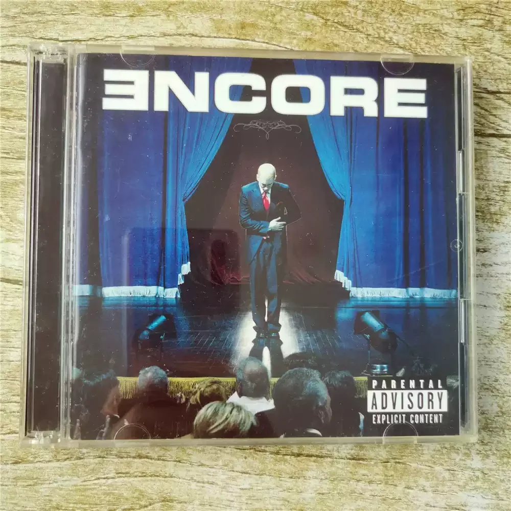 CD Eminem Encore Fusion of Hardcore Rap, Narrative Lyrics en Pop Arranger 2004, Japan Limited Edition