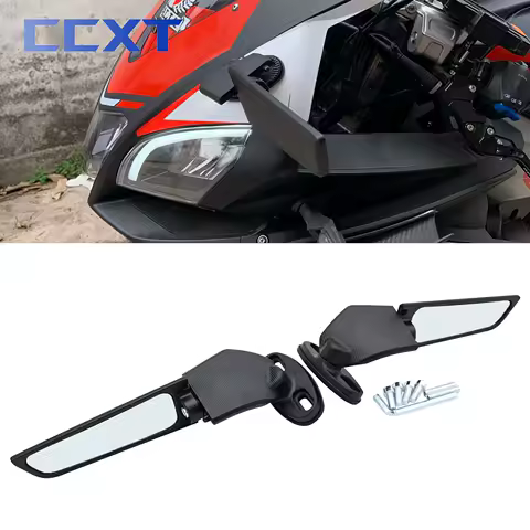 Motorcycle Mirror Modified Wind Wing Adjustable Rotating Rearview Mirror For Honda CBR250 CBR300 CBR400 CBR500 CBR600 1000 R RR