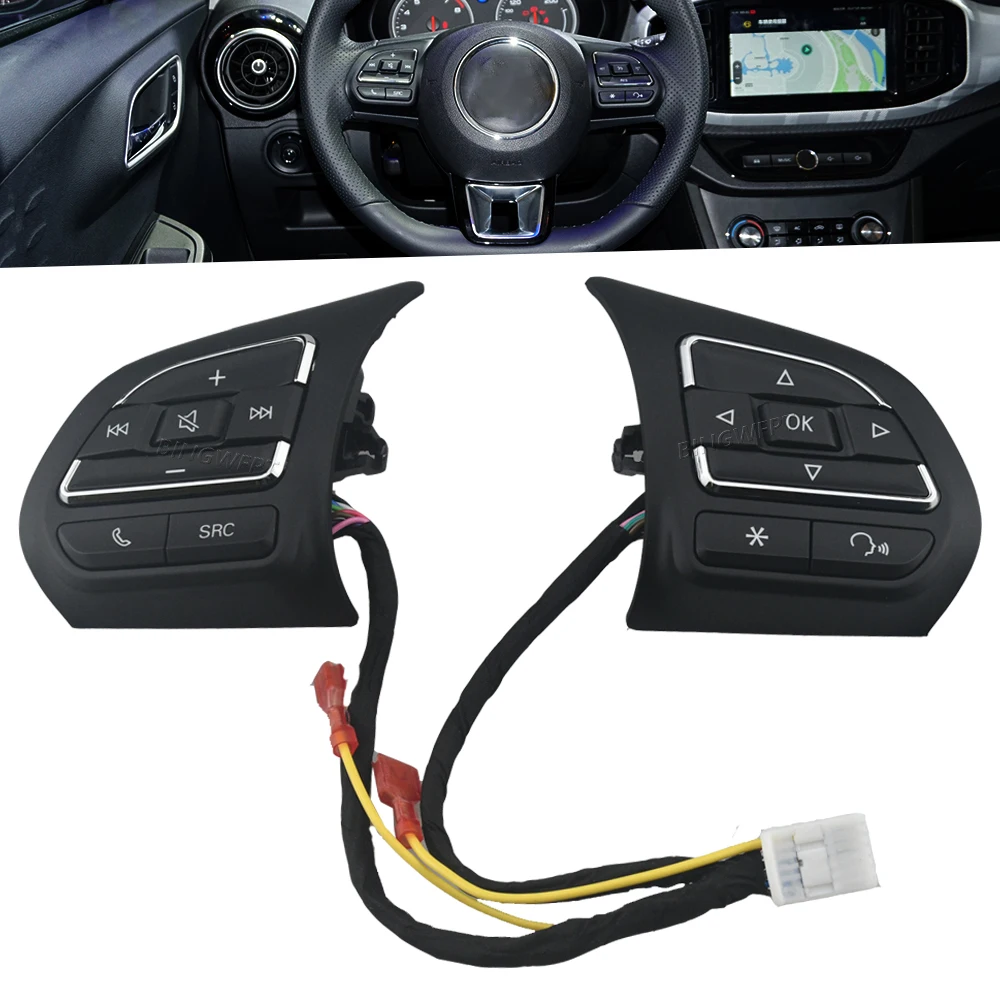 

New Car Combination Switches Steering Wheel Button For SAIC MG3 2017- Auto Car Motor Parts