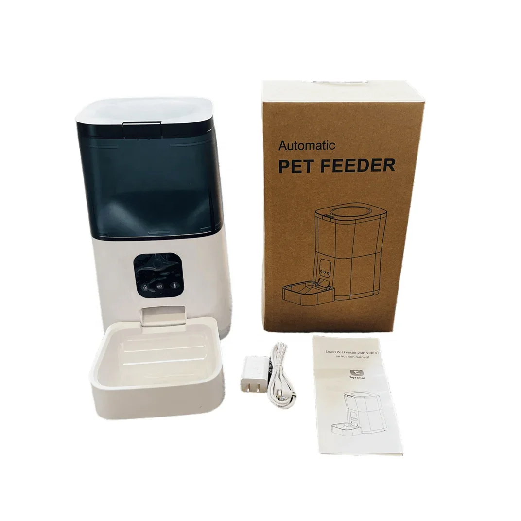 

Wholesale HD 1080P Camera Wifi/APP Control Automatic 5L Pet Smart Feeder For Cat Dog Feeding