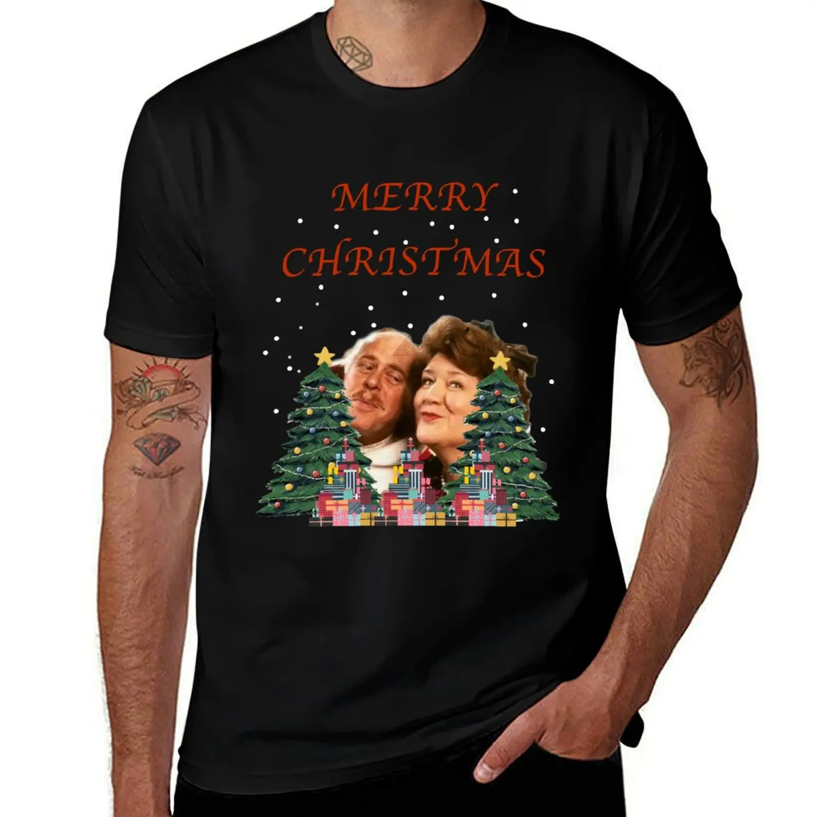 Hyacinth Bucket Christmas T-Shirt cotton graphic tees Aesthetic clothing man t shirt man clothes clothes for men