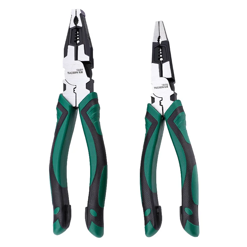 Professional Super Alloy Wire Cutters Wire Stripper Demolisher Pliers Universal Needle Nose Pliers Electrician Metalworking Tool