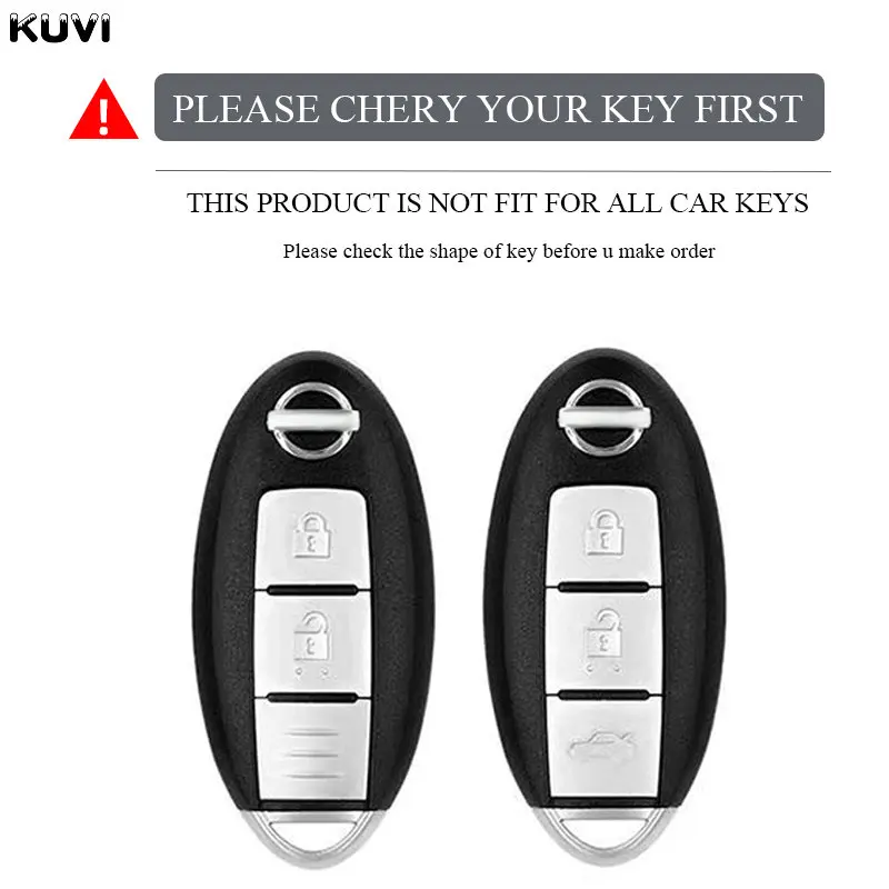 NEW TPU Car Smart Key Case Cover For Nissan Leaf Micra Qashqai J11 J10 X Trail T32 Versa Note Patrol Fob Keychain Accessories