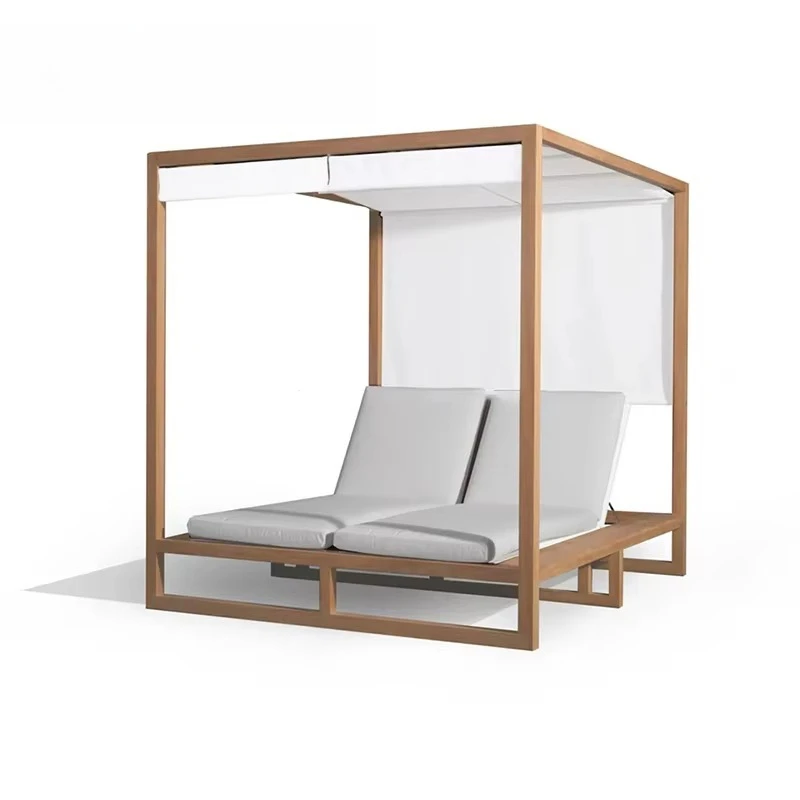 

High quality luxury hotel outdoor sunbeds all-weather beach leisure beds
