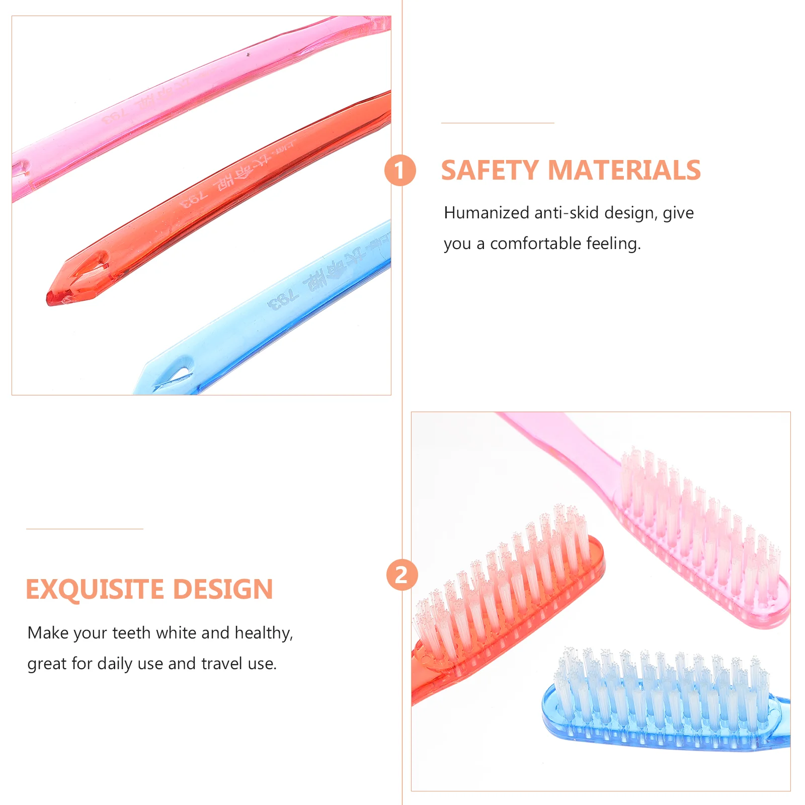 Hard Firm Adults Cleaning Toothbrushes Head Adult Super Brush Tooth Premium Manual Teeth Oral Extra Reach Huge Toothpicks Travel