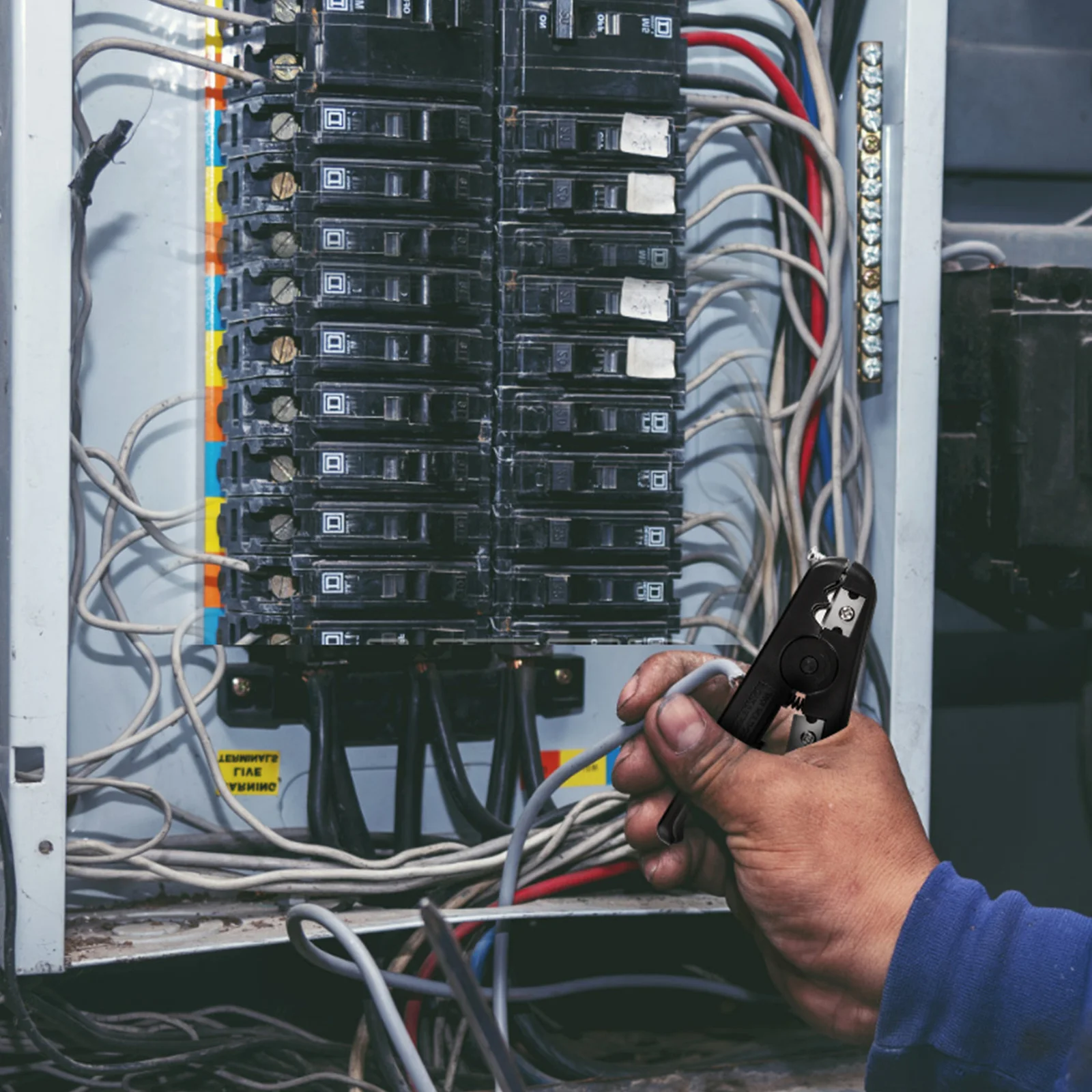 

User Friendly Wire Cutter Stripper Heavy Duty Plier for Electrical Work Ideal for Beginners and Experts Electronic Devices