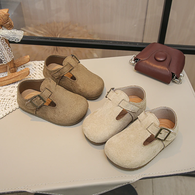 Spring Autumn Baby Girls Boys Casual Shoes Retro Style Children Shoes Comfortable Soft Sole Non-slip Kids Toddler Shoes