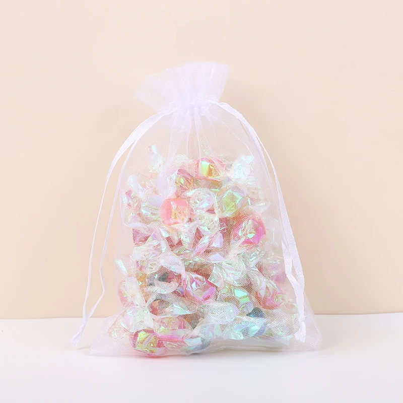 100-ピース-ロット-ビッグサイズ-30x40cm-巾着オーガンザバッグ-結婚式-誕生日パーティー-クリスマス-ギフト包装-収納用-118x158-インチ