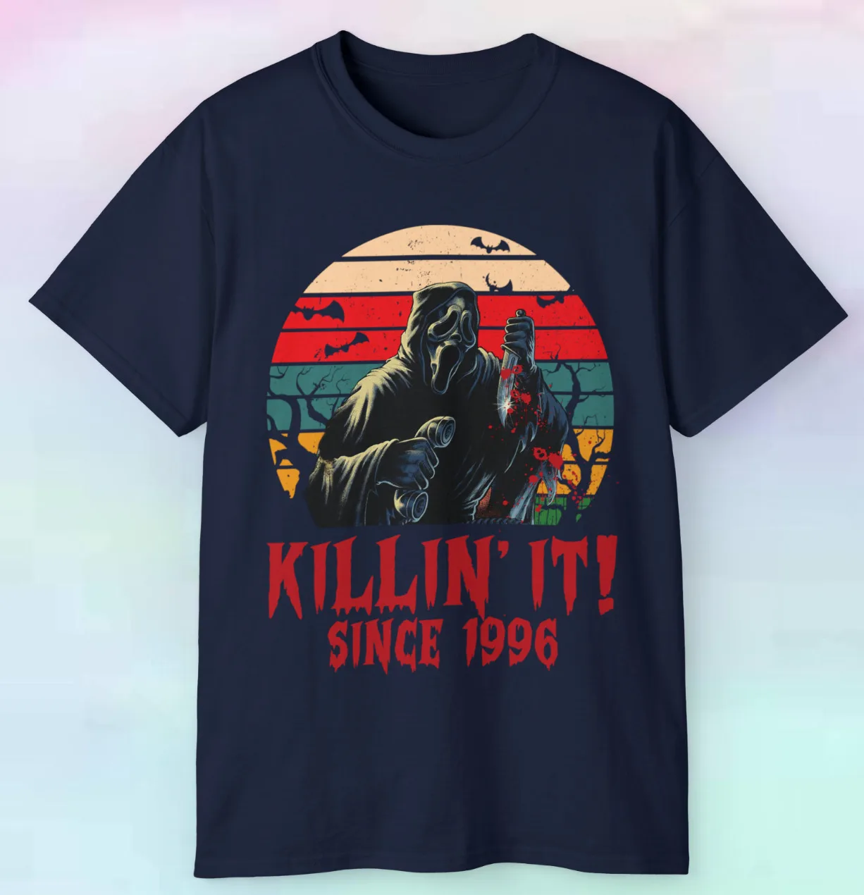 

Men's Women's Scream Killing It Since 1996 Shirt | Funny Horror Halloween |S-5XL