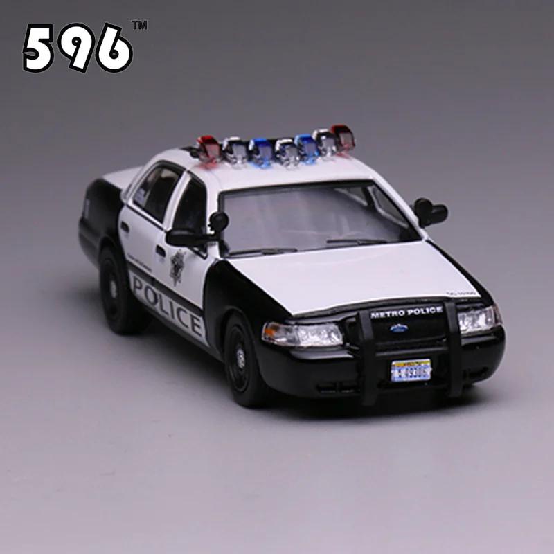 Ford CV Capitol Las Vegas policía Vermont Estado policía simulación aleación modelo 1:64 escala coleccionable juguete para regalo personalizado para mayores de 14 años