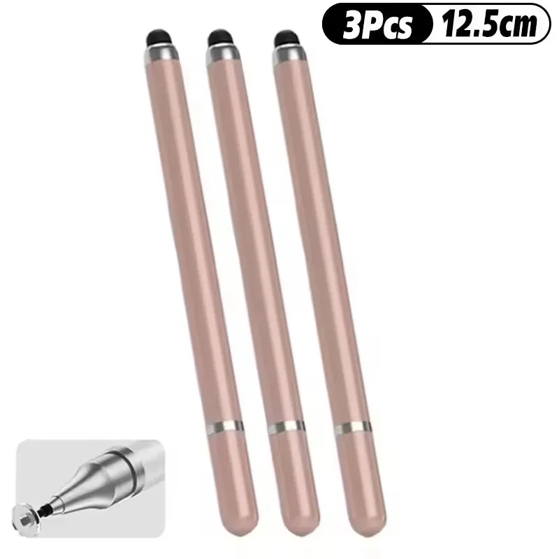 2-in-1 universele stylus pen voor tablet, mobiel, Android, iOS telefoon, iPad accessoires, tekentablet pennen, capacitief scherm touchscreen pen
