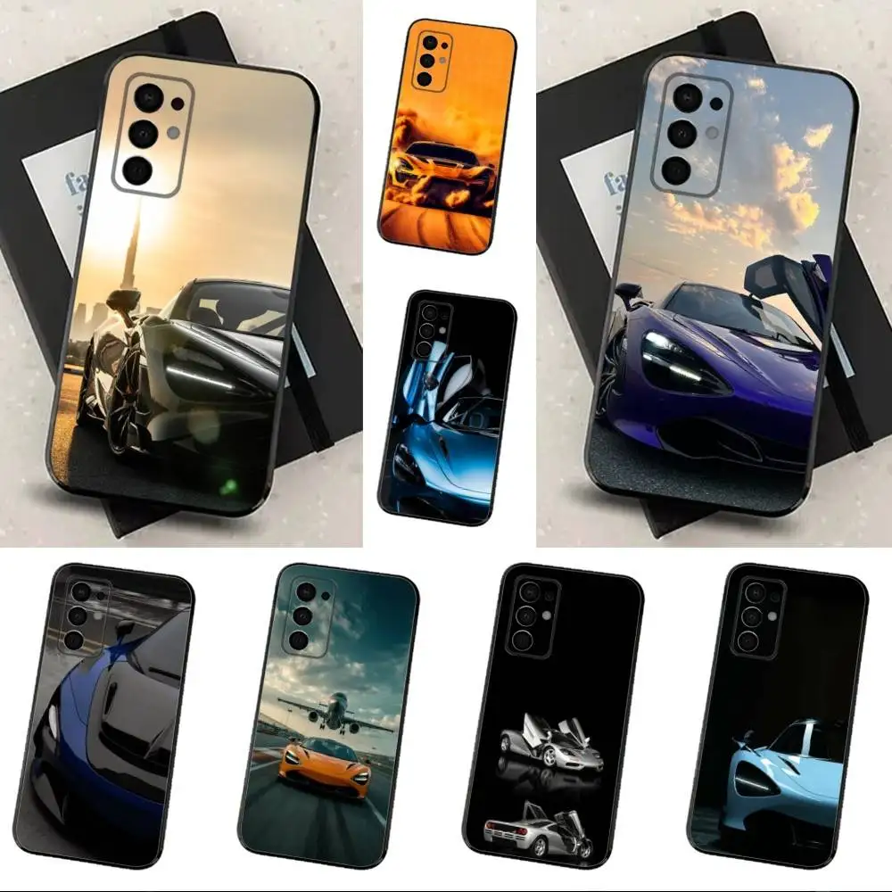 

Cool M-McLaren-720S Car Phone Case For Samsung Galaxy A13,A21s,A22,A31,A32,A52,A53,A71,A80,Soft Black Shell