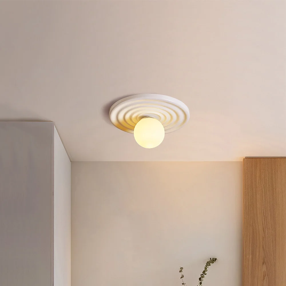 

Современный потолочный светильник из смолы для коридора, спальни, лестницы, настенный светильник G4 для гостиной