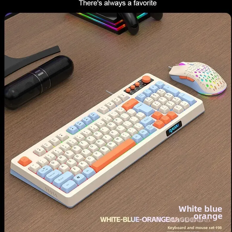 Why the Raiku K98/T98 Gaming Keyboard and Mouse Combo is a Top Choice for Gamers and Professionals