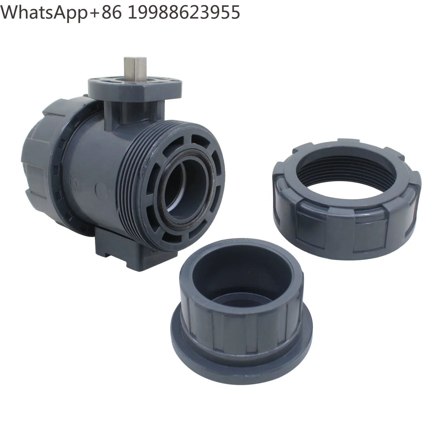 1PCS  Motorized Valve for Pipeline Electric Actuator Pneumatics Shut Off Valve  Plastic 15/20/25/32/40/50/65/80/100 Ball