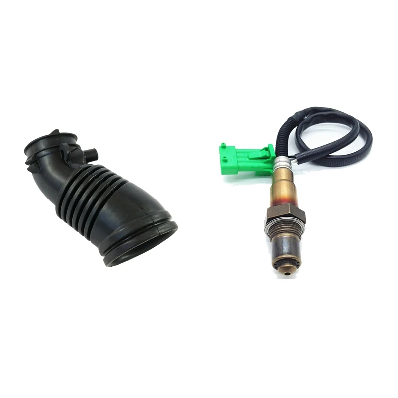 2 Pcs Car Accessories: 1 Pcs 17228RGLA11 Air Intake Hose Tube & 1 Pcs 0258006027 O2 Oxygen Sensor