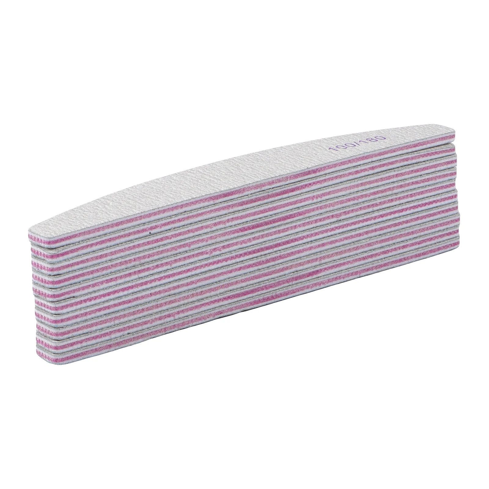 10pcs Different Shape Emery Nail File Personalized Nail File With Sanding Paper 100/180