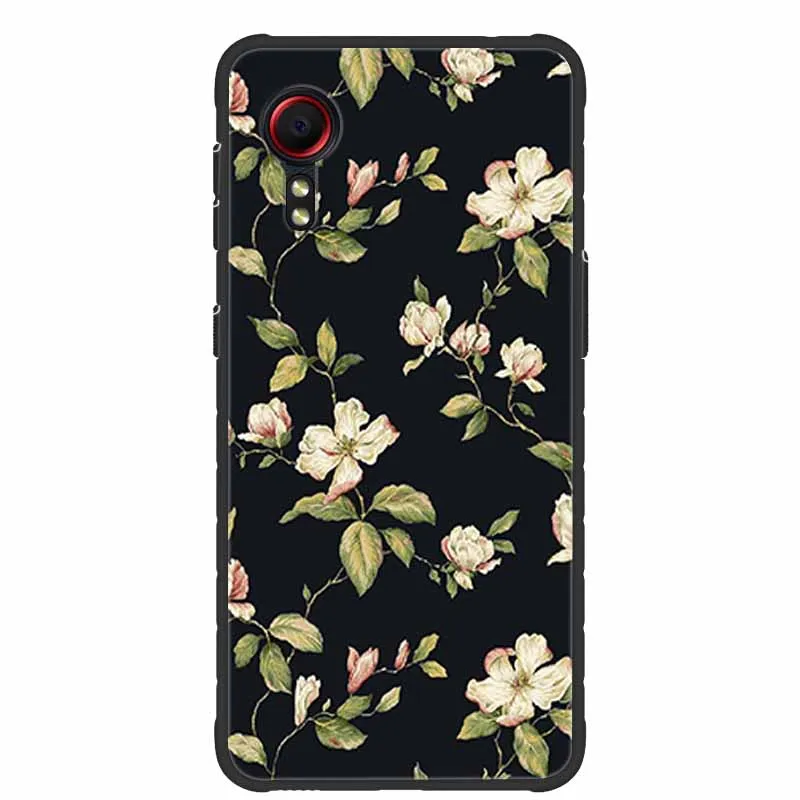 For Samsung Galaxy Xcover7 5G Case Animals TPU Soft Silicone Phone Cases Back Cover For Samsung Xcover 7 5G Wolf Protector Coque