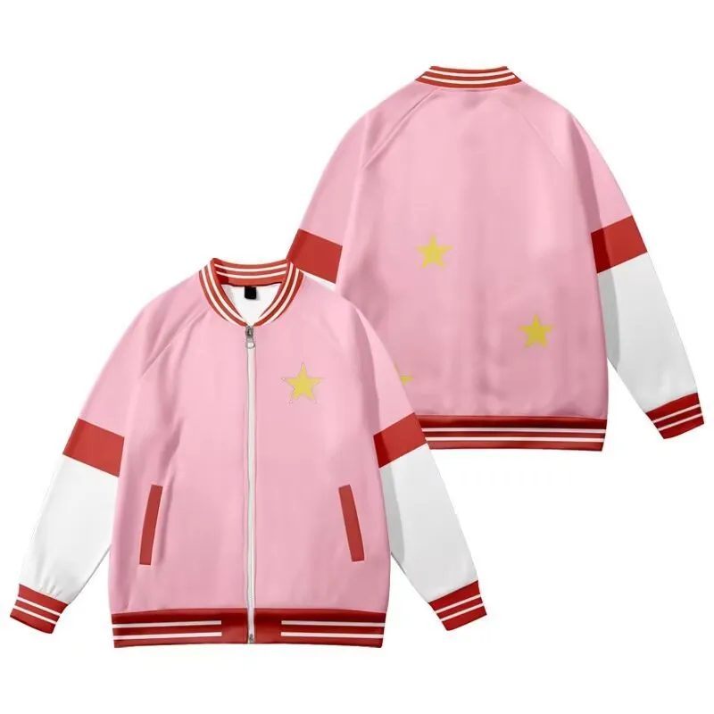 

Anime New Project Sekai Colorful Stage Azusawa Kohane Coat Jacket Cosplay Men Women Sweatshirts