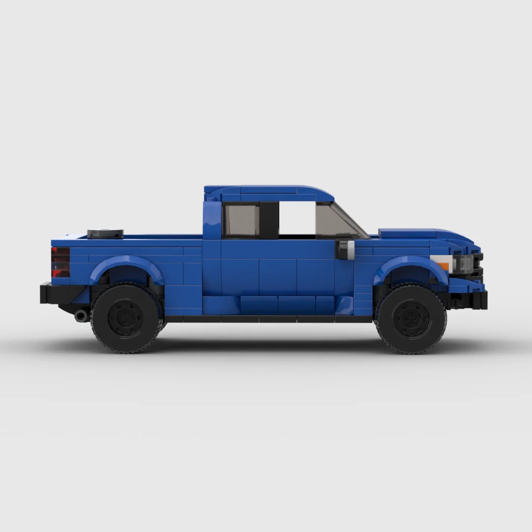 MOC Tundra racing sports car Vehicle Racer Building Blocks Brick Creative Garage Toys for Boys