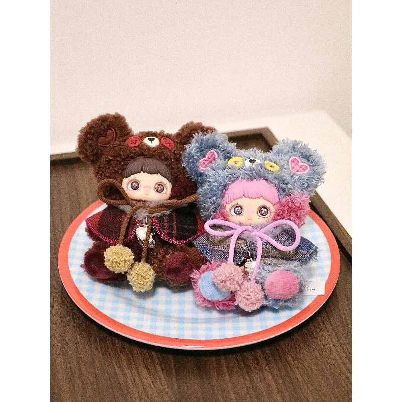 حقيقي MayMei تيدي بير كوكي أفخم صندوق أعمى تحصيل دمية حقيبة تمثال صغير سحر عيد ميلاد هدية الكريسماس ألعاب غامضة