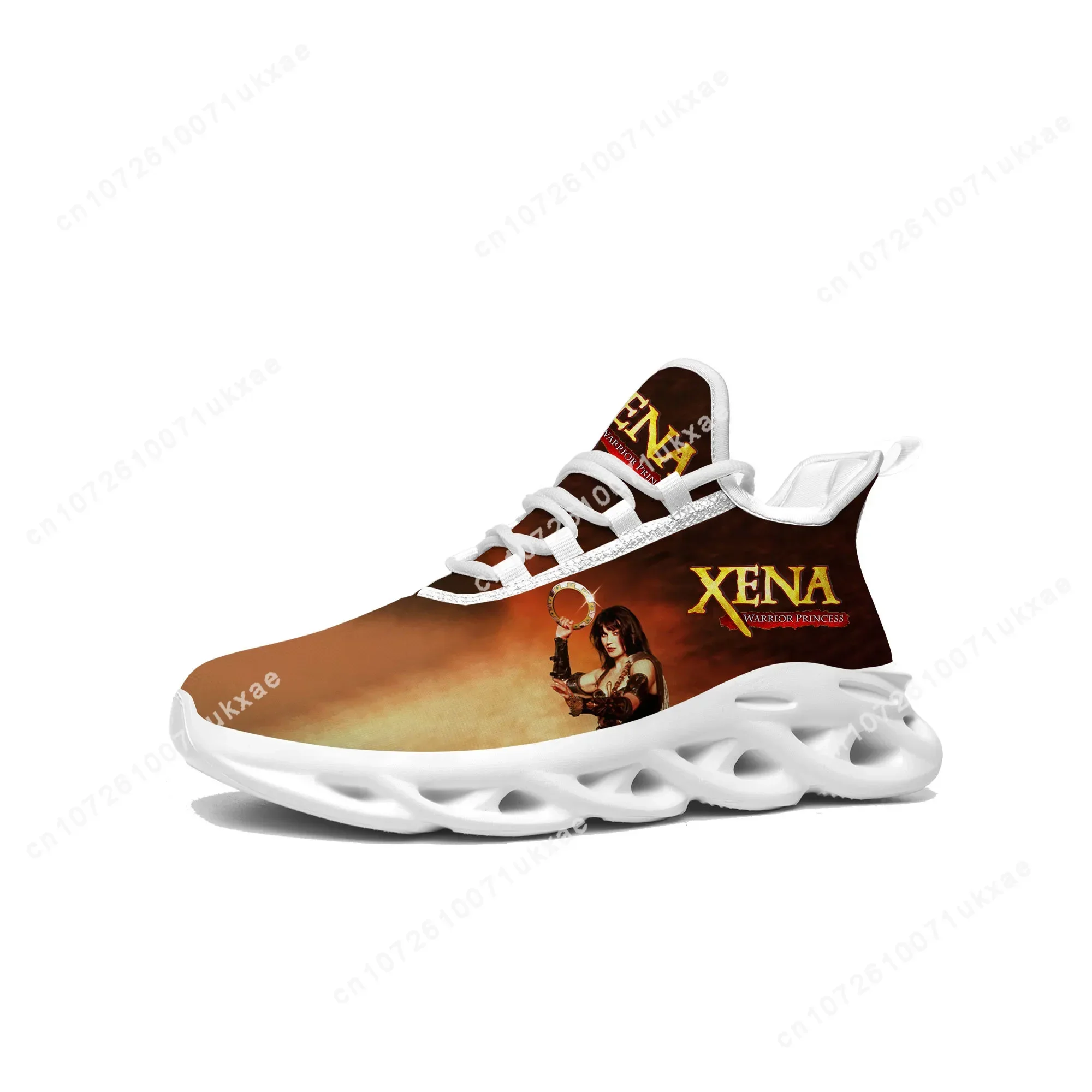 Xena Warrior Princess Flats Sneakers Mens Womens Sports Shoes High Quality Gabrielle Sneaker Lace Up Mesh Footwear custom Shoe