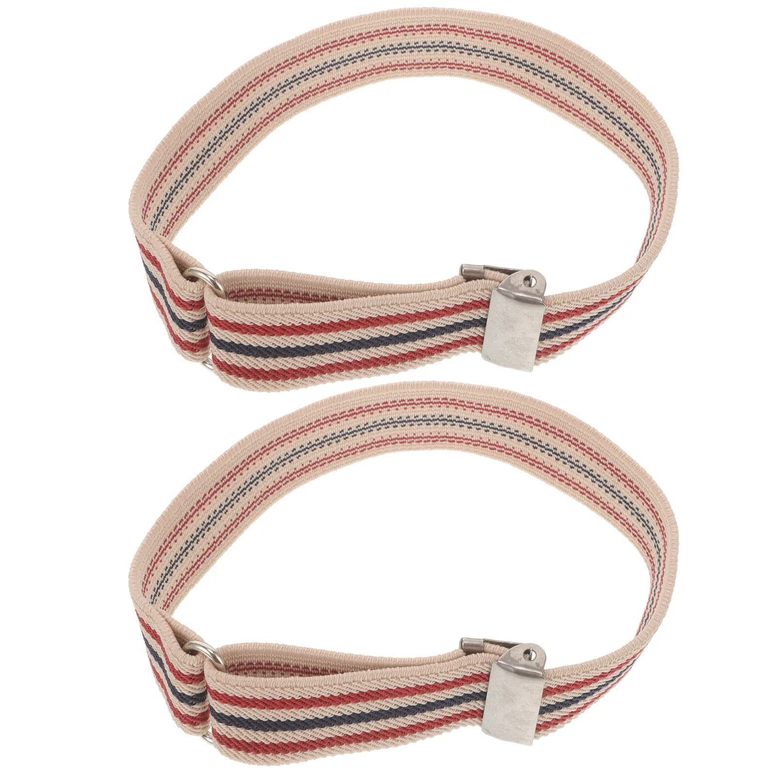 

2 шт. эластичных подвязок для рукавов рубашки для мужчин, регулируемые манжеты, удобные, не деформируются, для длительного использования