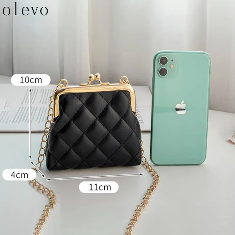 Nuevo Bolso Bandolera de Mujer con Bordado de Diamantes, Bolso de Hombro Acolchado de Moda, Monedero para Llaves y Monedas, Mini Bolso de Mano