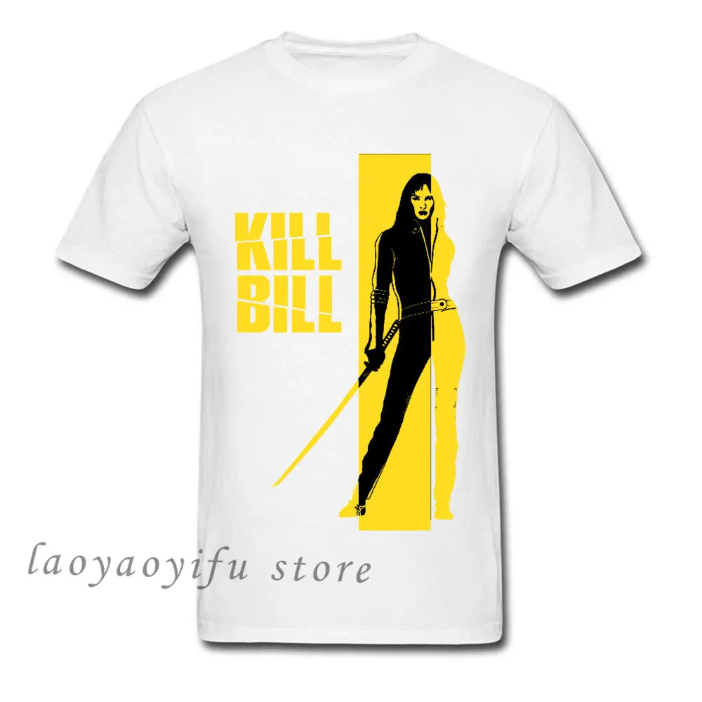 Film Kill Bill Pulp Fiction Django Tshirt Quentin Tarantino Film graficzny Tshirt męskie luźne topy na co dzień mężczyźni T-shirt w za dużym rozmiarze