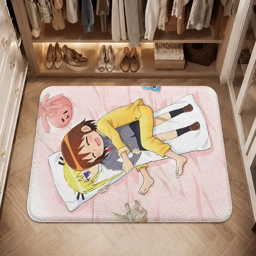 Kill Me Baby Floor Mat Flannel Non-Slip Washable Soft Absorbent Rug For Bathroom Kitchen Bedroom Home Decor