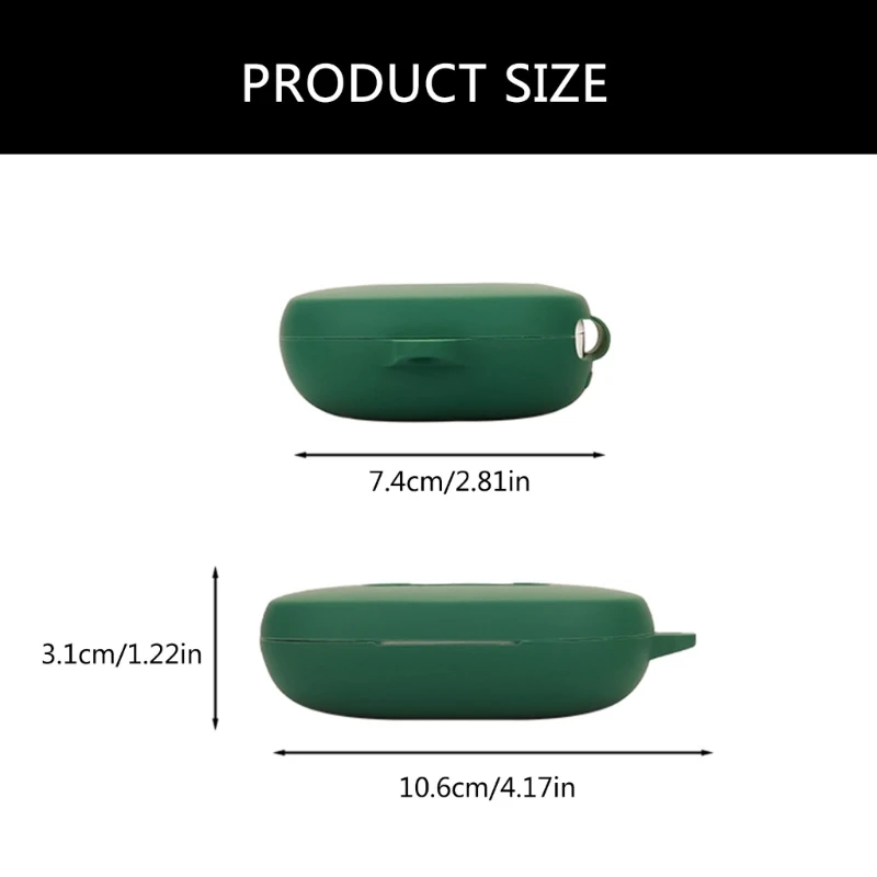 Suitable for Eli Fit Shockproof Headphone Sleeve Scratch Resistant Housing Antidust Washable Soft Cover Protective Case