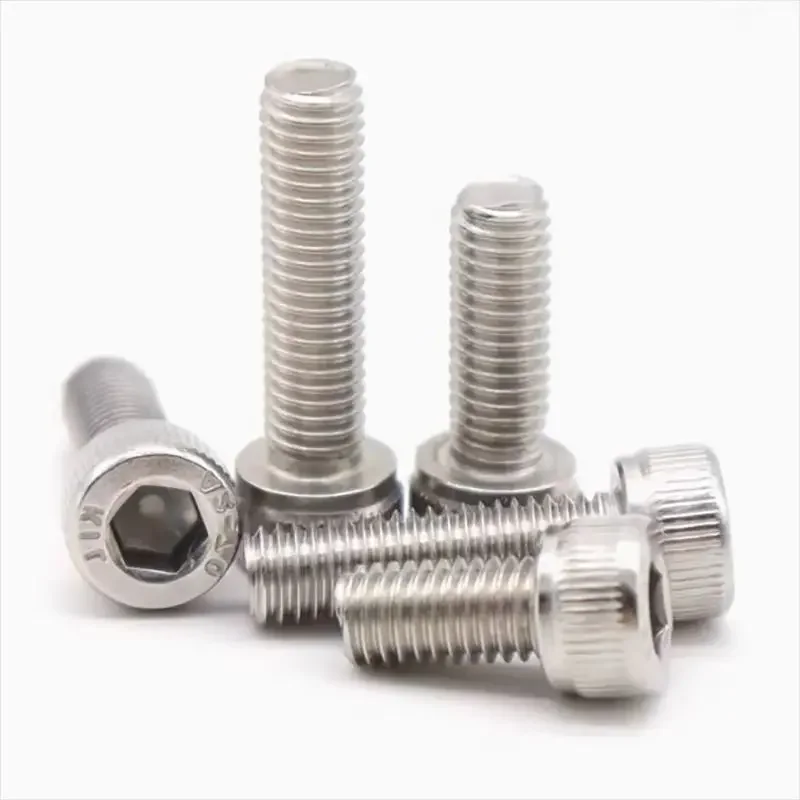 

Long M4 M5 M6 M8 M10 Hexagon Socket Cap Screws Stainless Steel Hex Allen Key Bolts