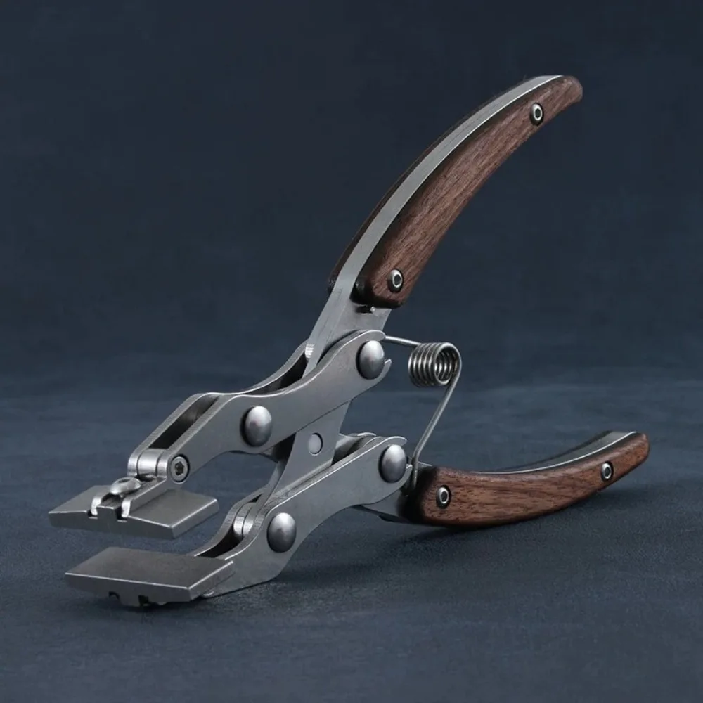 38mm Flat Jaw Pliers Leathercraft Edge Folding Clamp Cost Effective