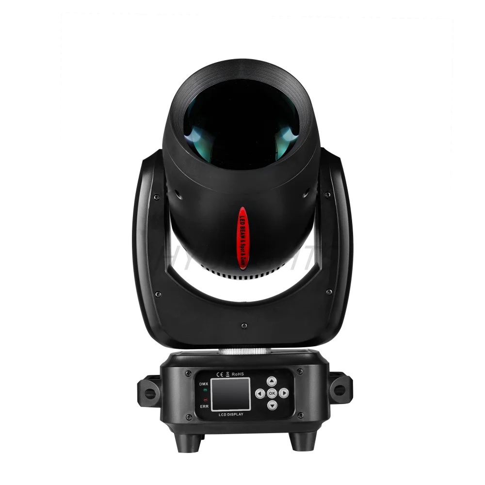 LED 180W Moving Head Light mit Beam-, Spot- und Zoom-Funktion, 24 rotierenden Prismen, 14 Gobos, 11-Farben- und 7-Farben-Rad, 6-Discharge-Linse für DJ-Bühnenbeleuchtung – Detail 1