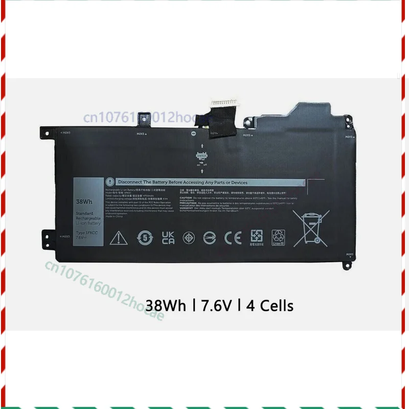 

Аккумулятор FKCC на 38 Втч для Dell Latitude 7200 7210 серии 2-в-1 KWWW4 D9J00 9NTKM Быстрая доставка