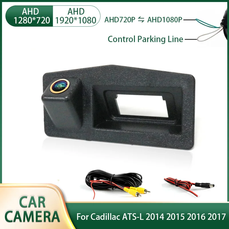 

AHD 1080P Car Rear View Reverse Camera For Cadillac ATS-L 2014 2015 2016 2017 Waterproof Night Vision Parking Backup Camera