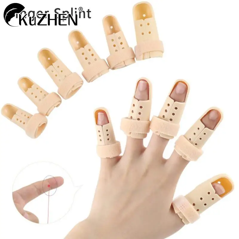 

1PCS Adjustable Finger Support Protector Joint Finger Straightener Brace Correction Finger Splint Brace Arthritis Corrector