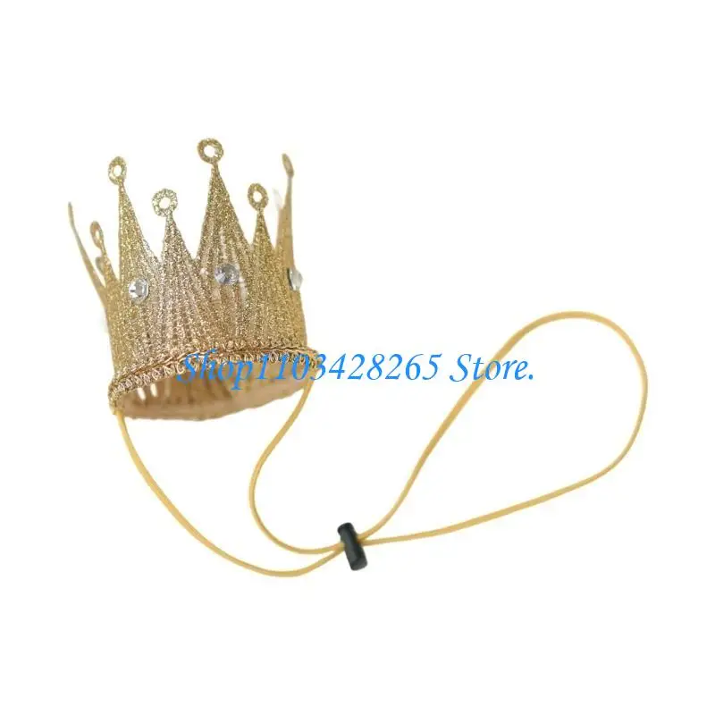 

Reusable Kids Royal Headdress Costume Prop For Photo Occasion Celebrations G2TE
