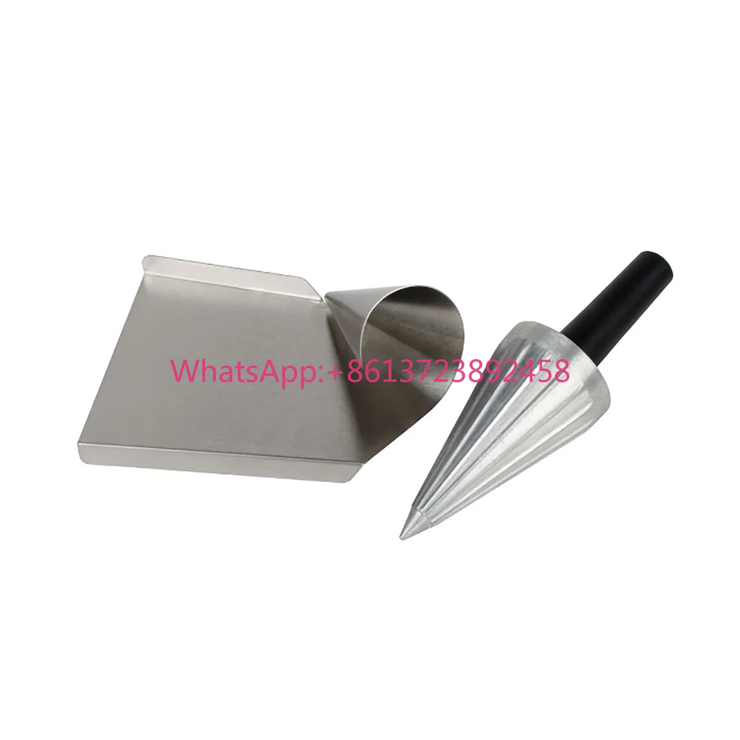 Stainless Steel Manual Waffle Cone Form Tool Ice Cream Cone Maker Tool Waffle Cone Roller Mold