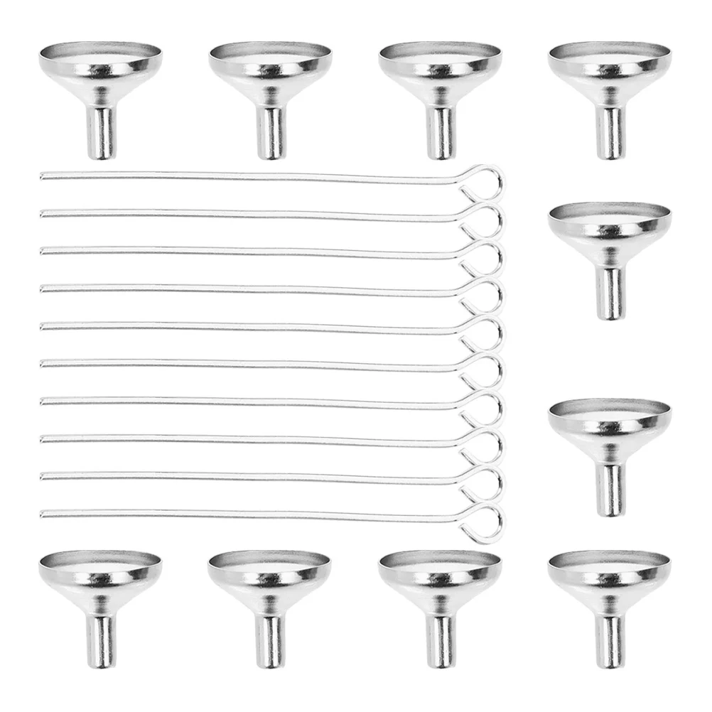 

1Set Mini Funnel Set for Cremation Jewelry Filling Kit Durable Small Metal Urn Ashes Pendant Necklace Mini Funnel Set