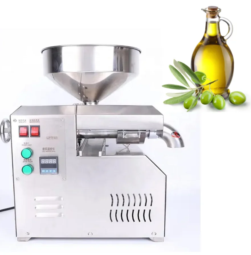 

Peanut/avocado/coconut/soybean/olive Oil Press Small Household Manufacturer Direct Supply Oil Pressers Oil Press Machine