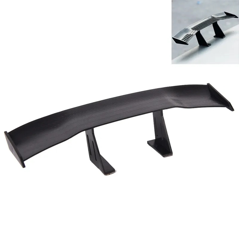 Auto winzigen Heckflügel schwarz abs Mini Heckflügel Spoiler Universal Auto Umrüst werkzeug Mini Racing hinten kleinen Flügel Spoiler Dekoration