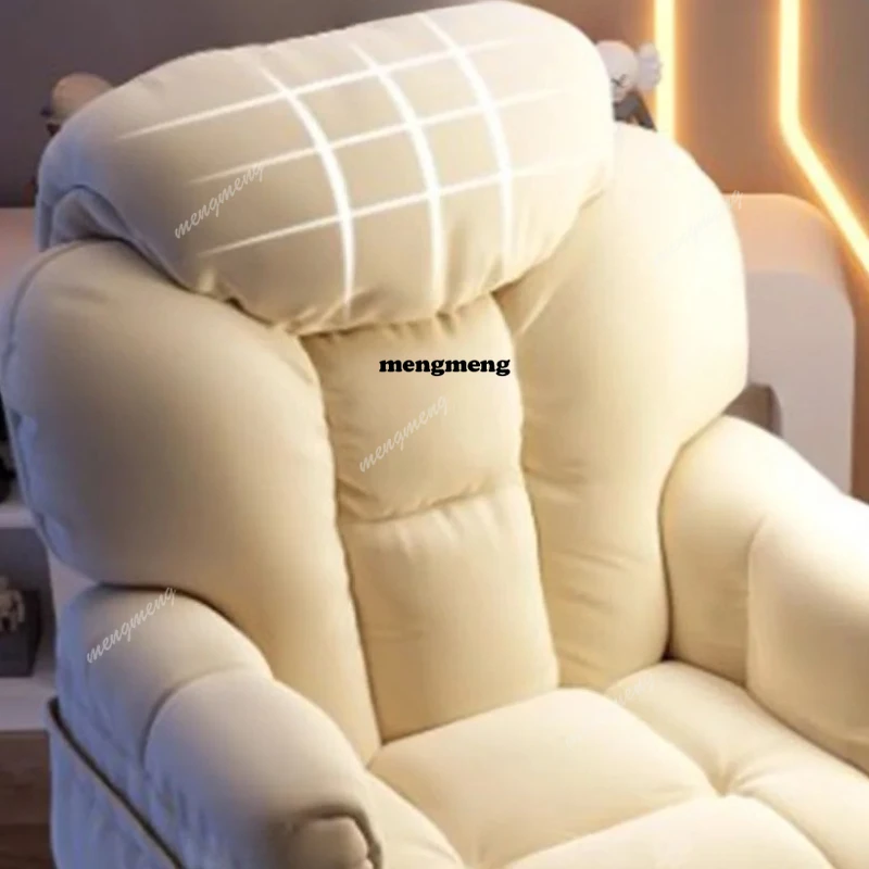 X Lazy-Silla de oficina reclinable, respaldo de ordenador, silla de juegos de diseño, dormitorio en casa, muebles bonitos