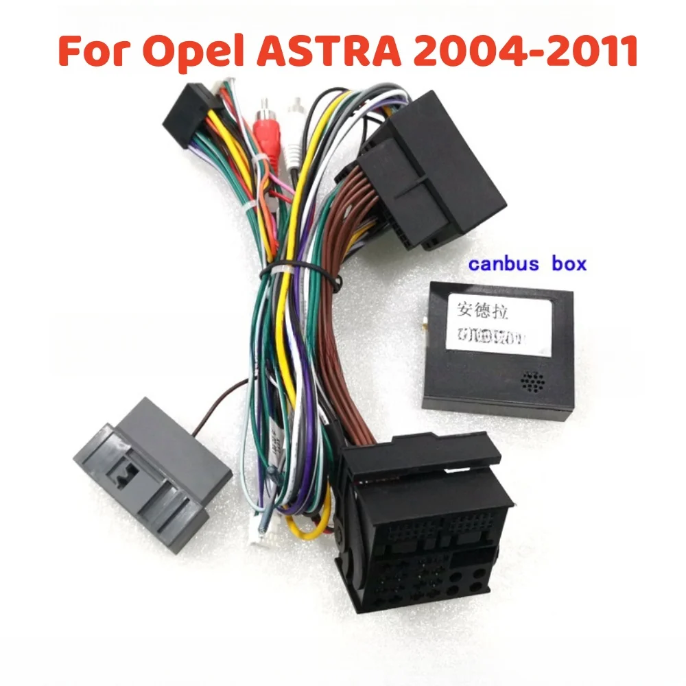 

16 Pin Canbus Box With Cable Adaptor For Opel ASTRA /Antara 2004-2011Radio Multimedia Video Player GPS 2 Din Save CD Function