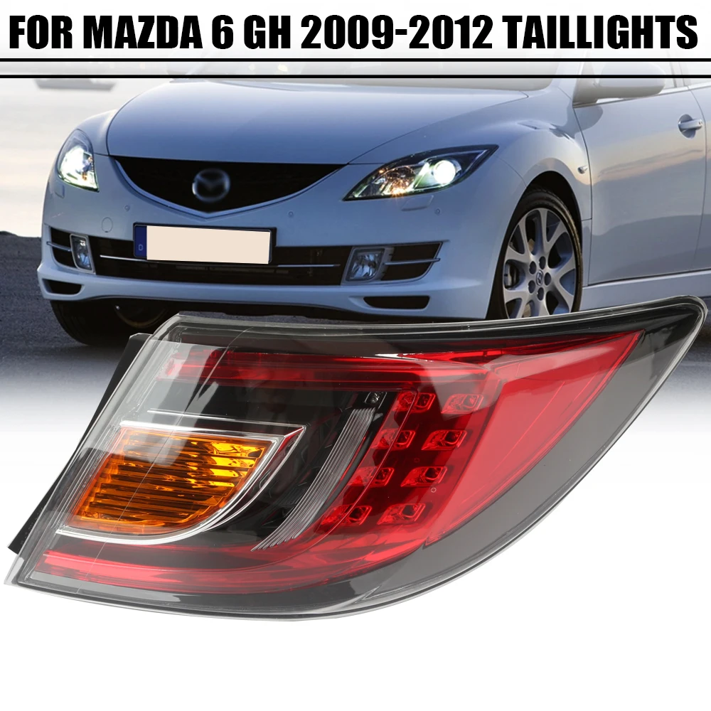 Left/Right Side Tail Lamp For Mazda 6 GH 2009 2010 2011 2012 Rear Tail Light Brake Lamp with