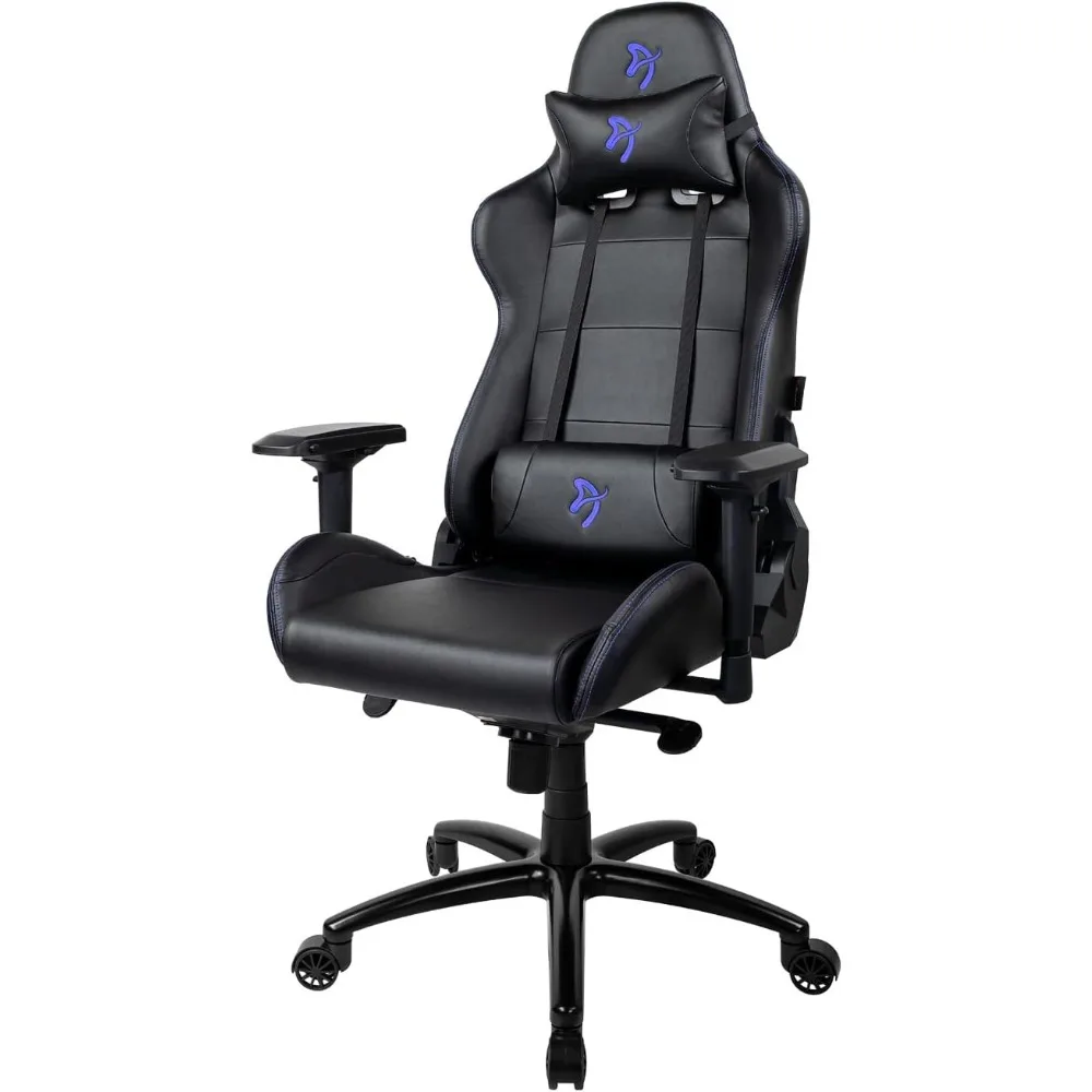 Office Chairs, Premium PU Ergonomic Computer Gaming Chair Office Chair with Recliner Swivel Tilt Rocker, Office Chairs